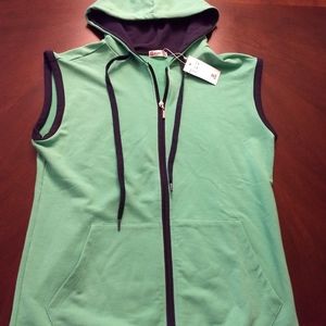 Sleeveless Hoodie NWT
